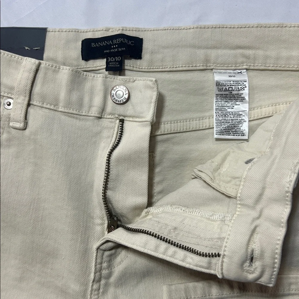 Banana republic vintage stretch slim jeans size 30 - Picture 2 of 11